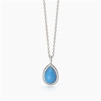 Collana Mabina Donna DIVA in Argento Turchese 553532 - 553532